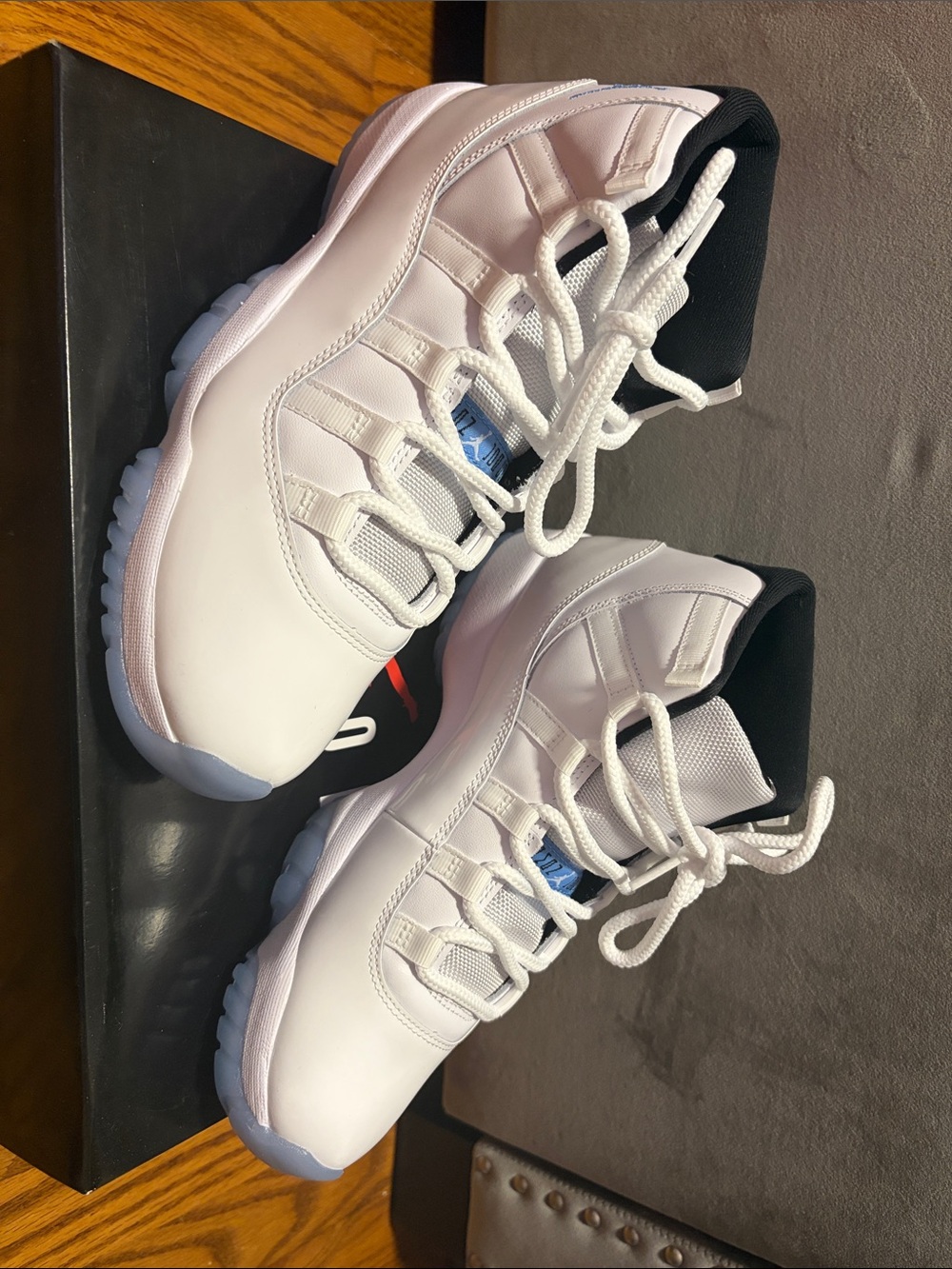 Jordan Kids White and Black Low-Top Sneakers